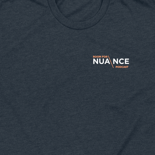 ROOM FOR NUANCE TEE - HEATHER NAVY