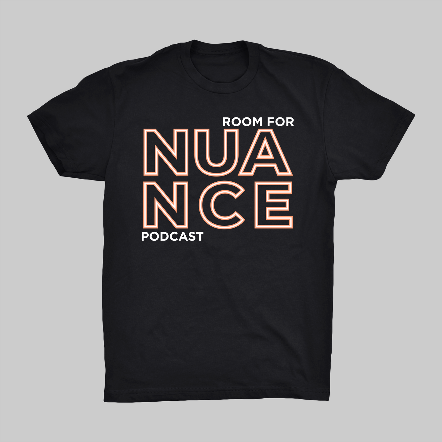 T-SHIRT: ROOM FOR NUANCE STACKED