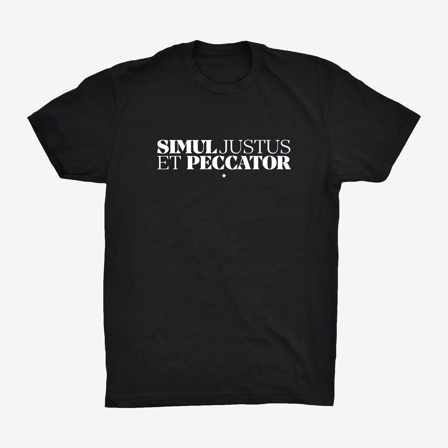 JUSTUS ET PECCATOR TEE