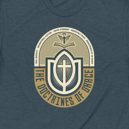 DOCTRINES OF GRACE TEE - INDIGO