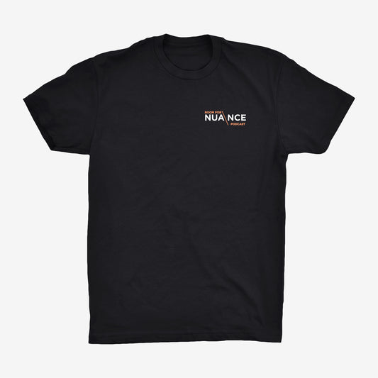 ROOM FOR NUANCE TEE - BLACK