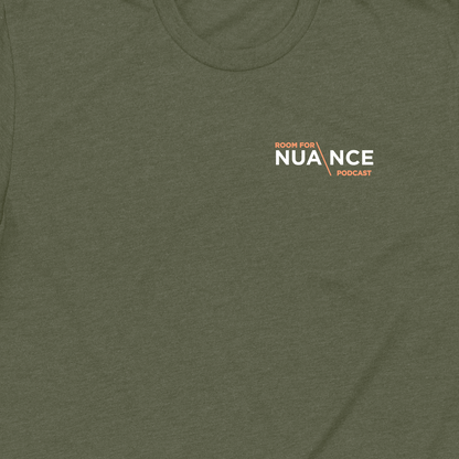 ROOM FOR NUANCE TEE - MILITARY GREEN