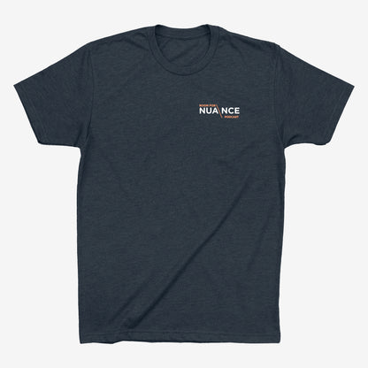 ROOM FOR NUANCE TEE - HEATHER NAVY