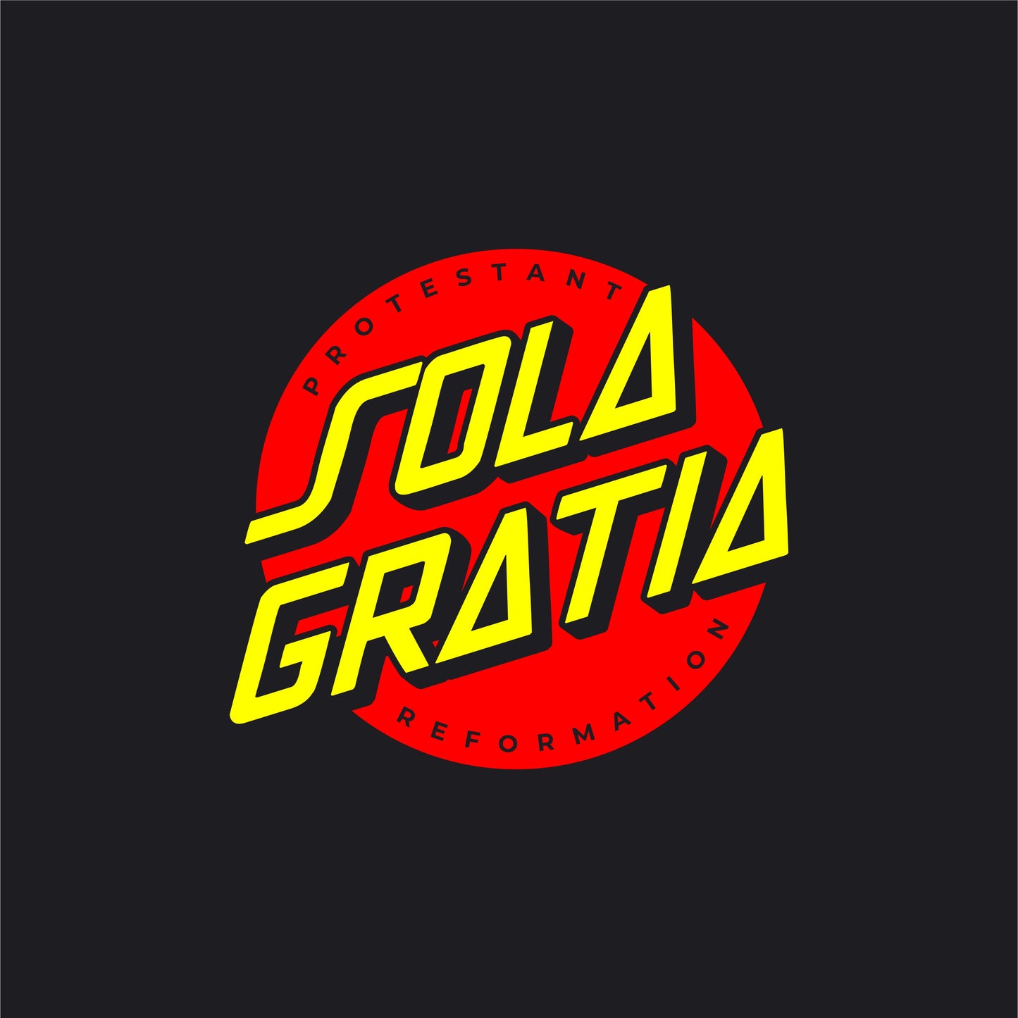 T-SHIRT: SOLA GRATIA