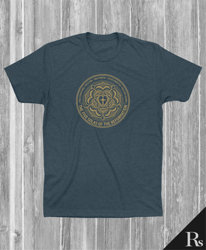 THE FIVE SOLAS OF THE REFORMATION | Rs T-shirts