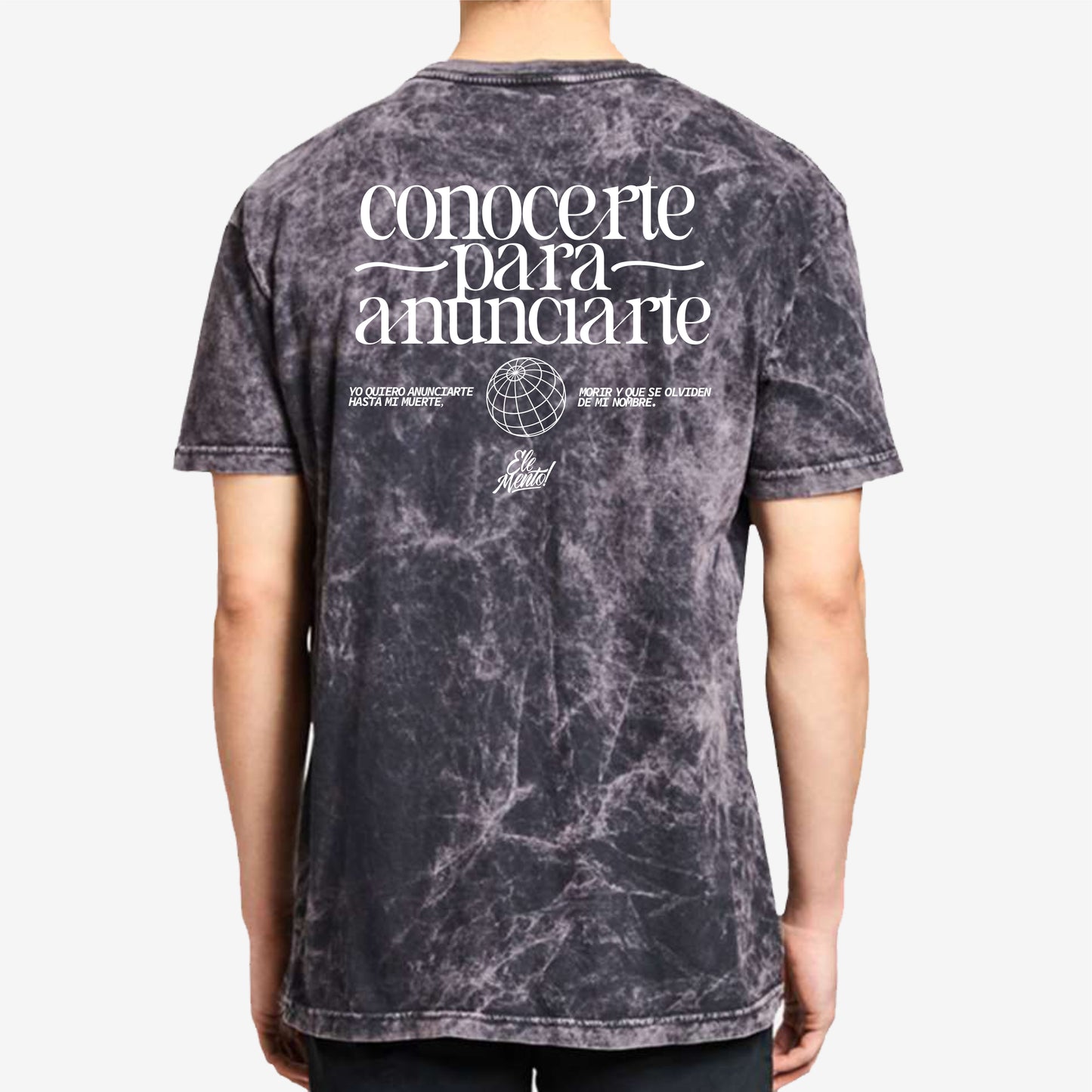 ANUNCIAR - CLOUD BLACK MINERAL WASH