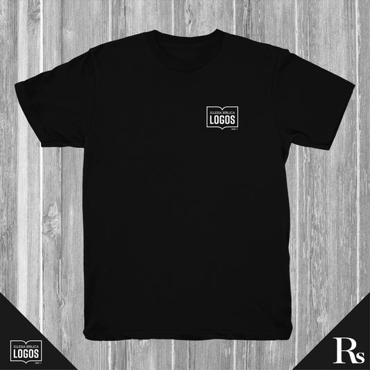 Iglesia Biblica Logos BLACK | Rs T-shirts