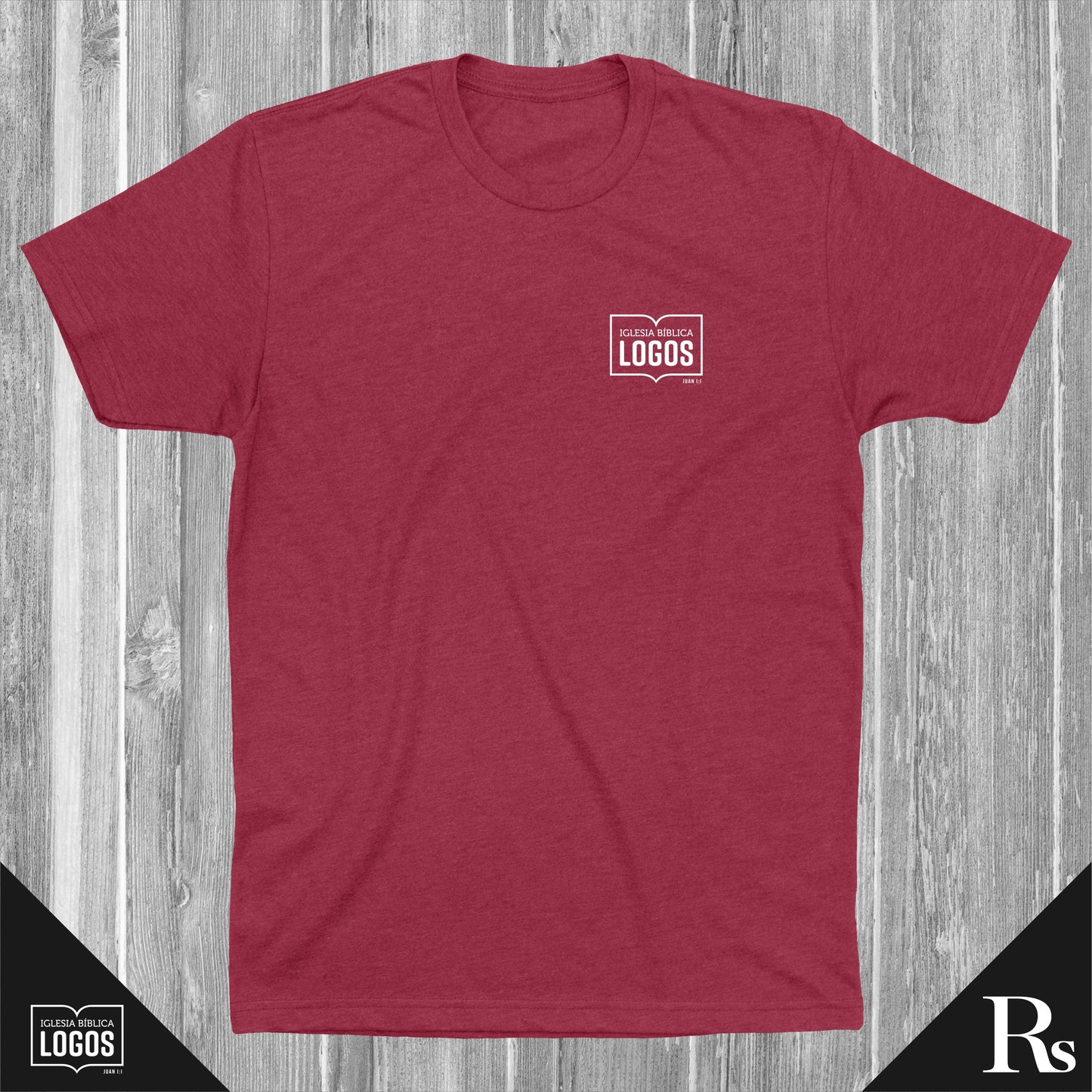 Iglesia Biblica Logos CARDINAL | Rs T-shirts