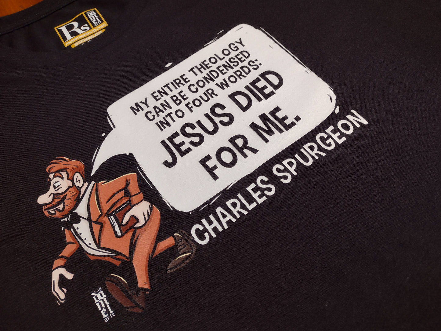 Spurgeon "Jesus Died For Me" | Soy Daniel Art