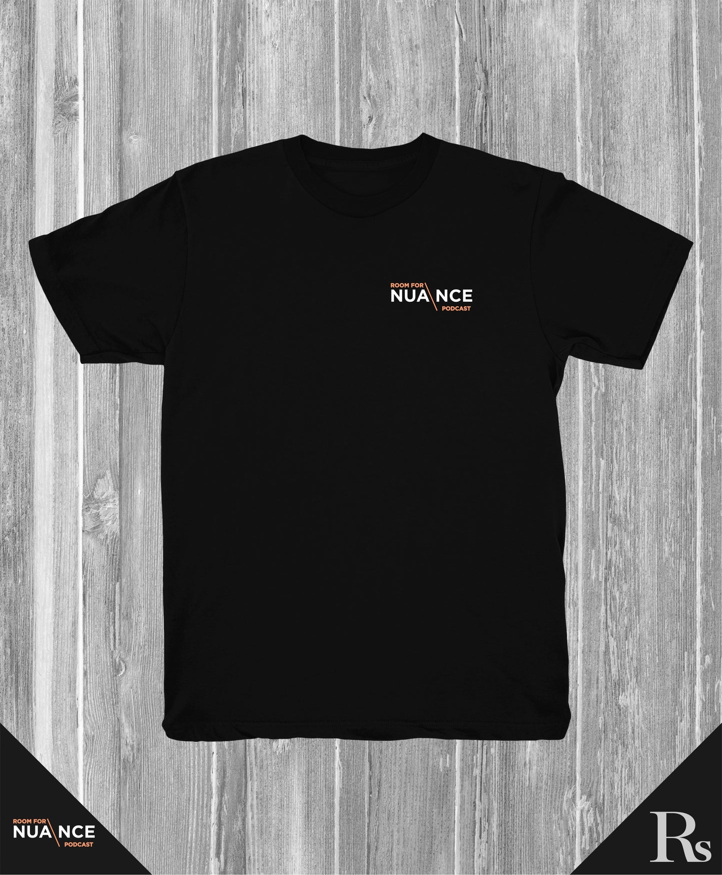Room for Nuance Black | Official Podcast T-shirt