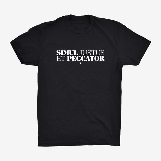 JUSTUS ET PECCATOR TEE