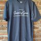 Saved by Grace Heather Navy | Rs T-shirt